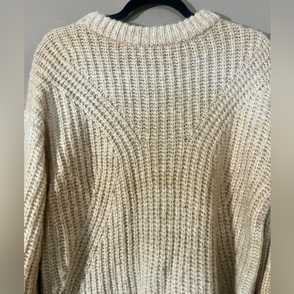 A New Day Beige Space Dye Sweater - Picture 3 of 3